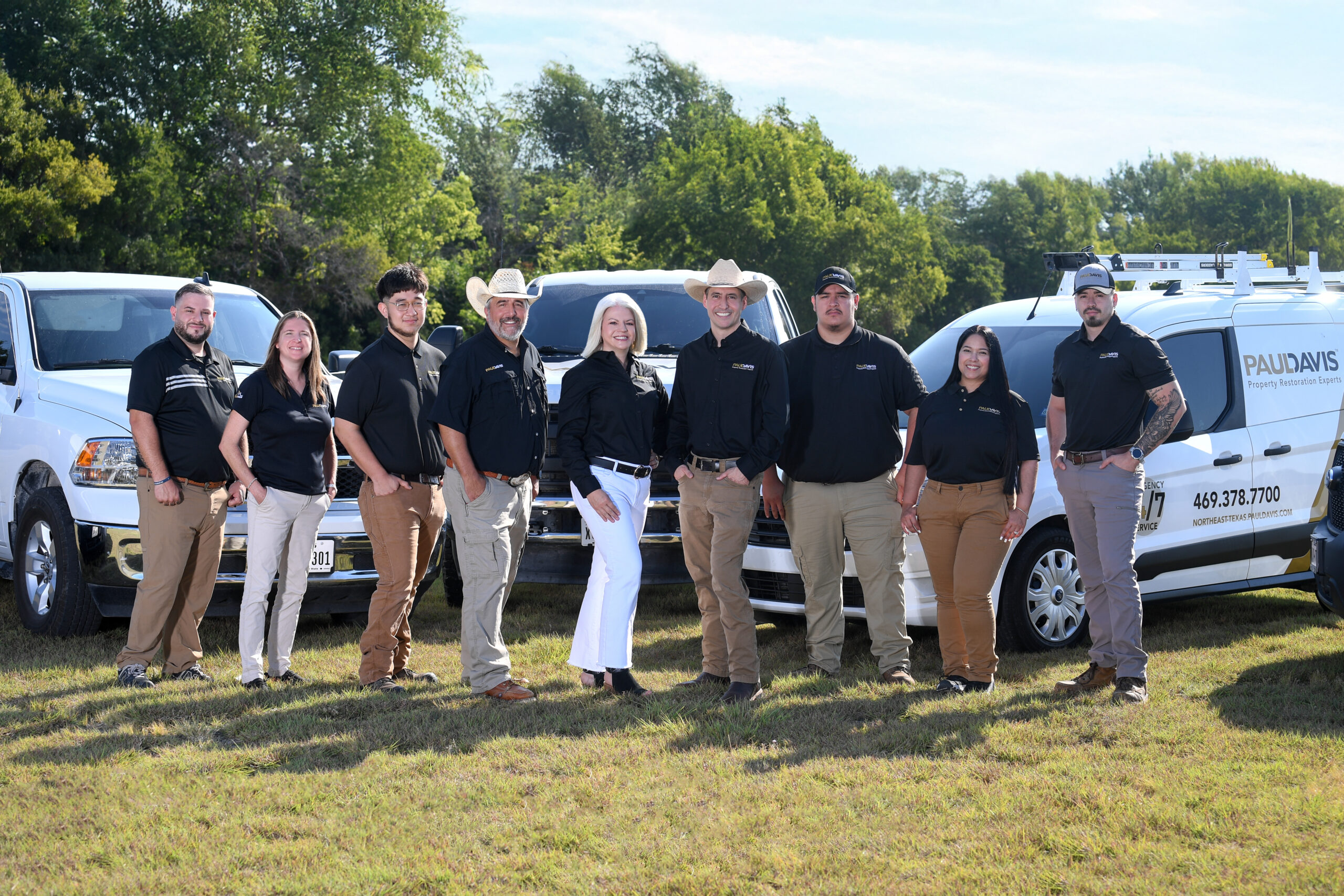 Paul Davis Restoration Corporate staff members homepage hero image